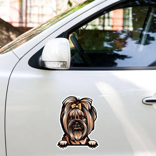Yorkie - Waterproof Decal for Car