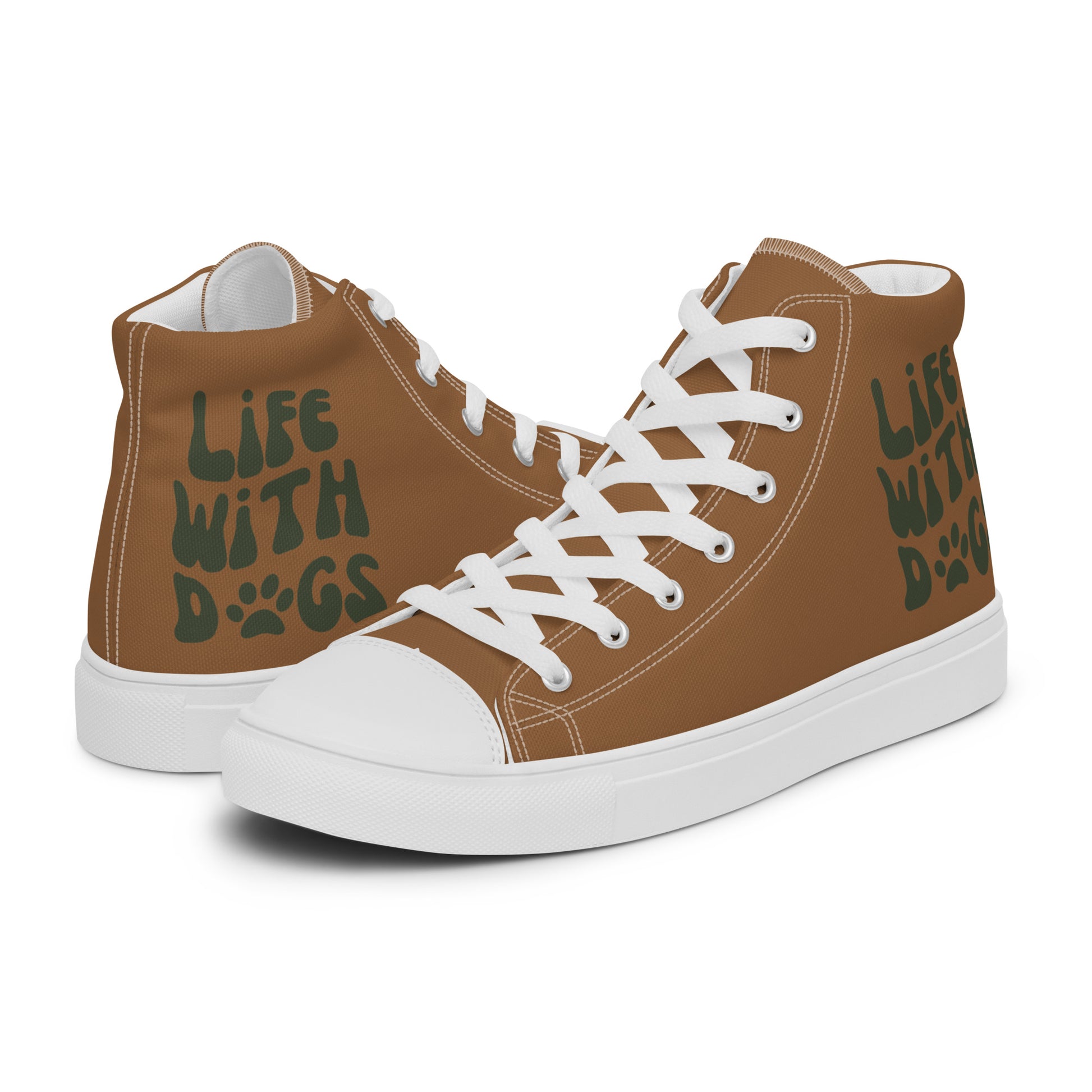 camel-mens-high-top-canvas-shoes-for-dog-lovers