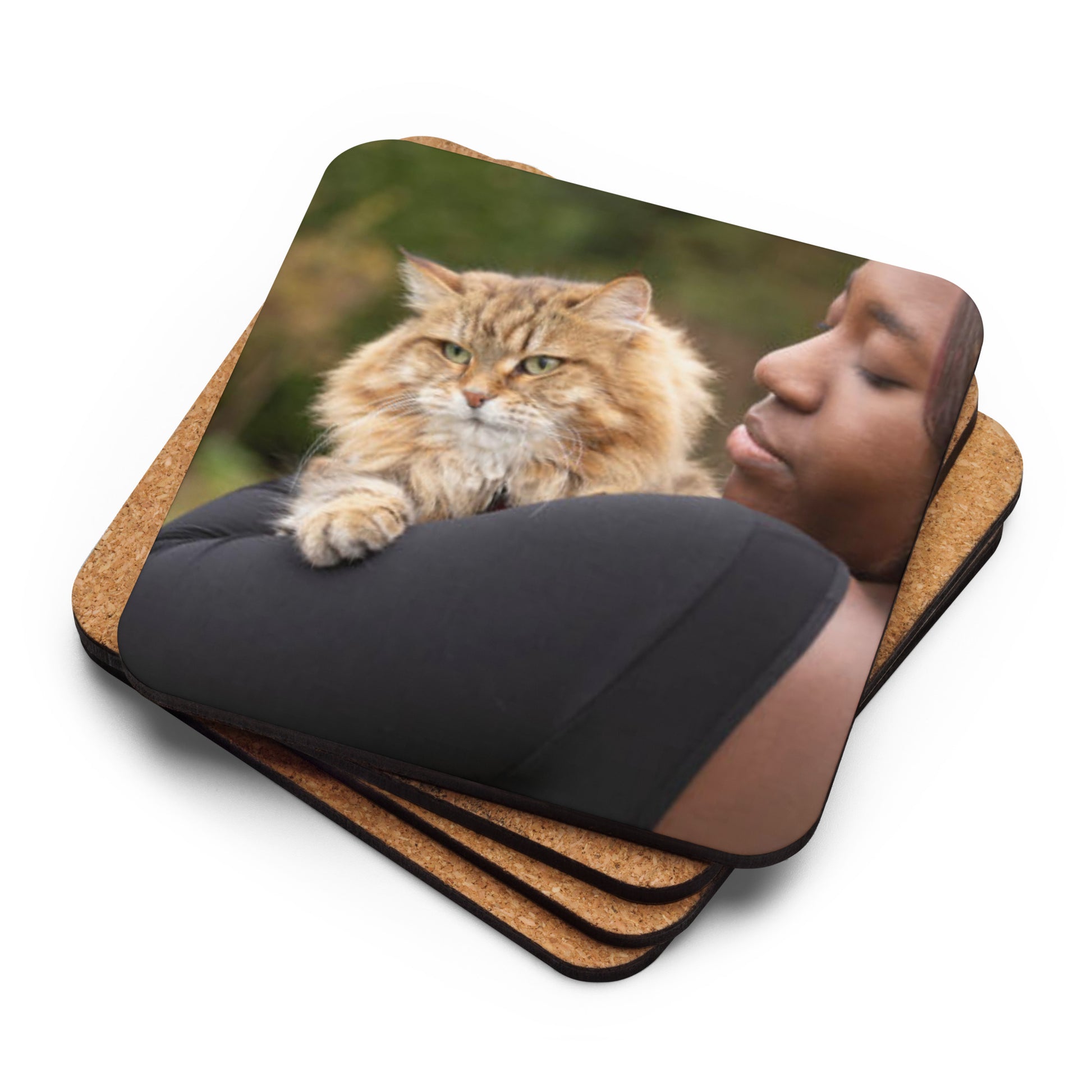 cork-coaster-with-custom-cat-and-owner-photo