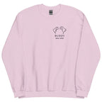 Custom Dog Breed Sweatshirt - Personalized Name & Year with Breed Ears - neleti