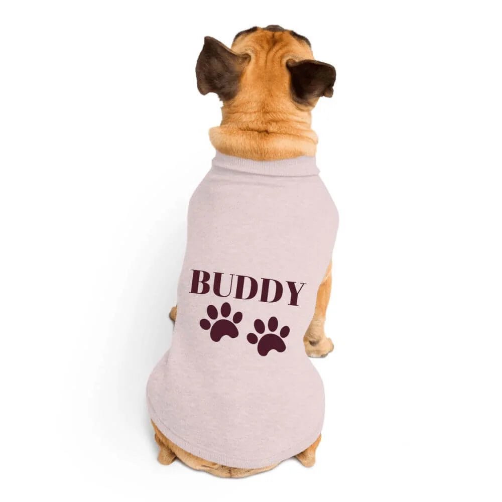 Custom Dog Sweater - Chihuahua, Pug, Beagle, Corgi, Labrador, Golden Retriever - Personalized Name & Paws - neleti