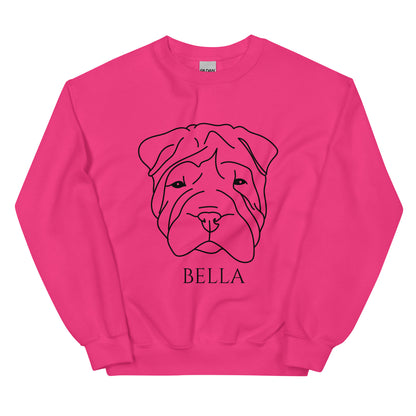 heliconia-sweatshirt-for-dog-moms