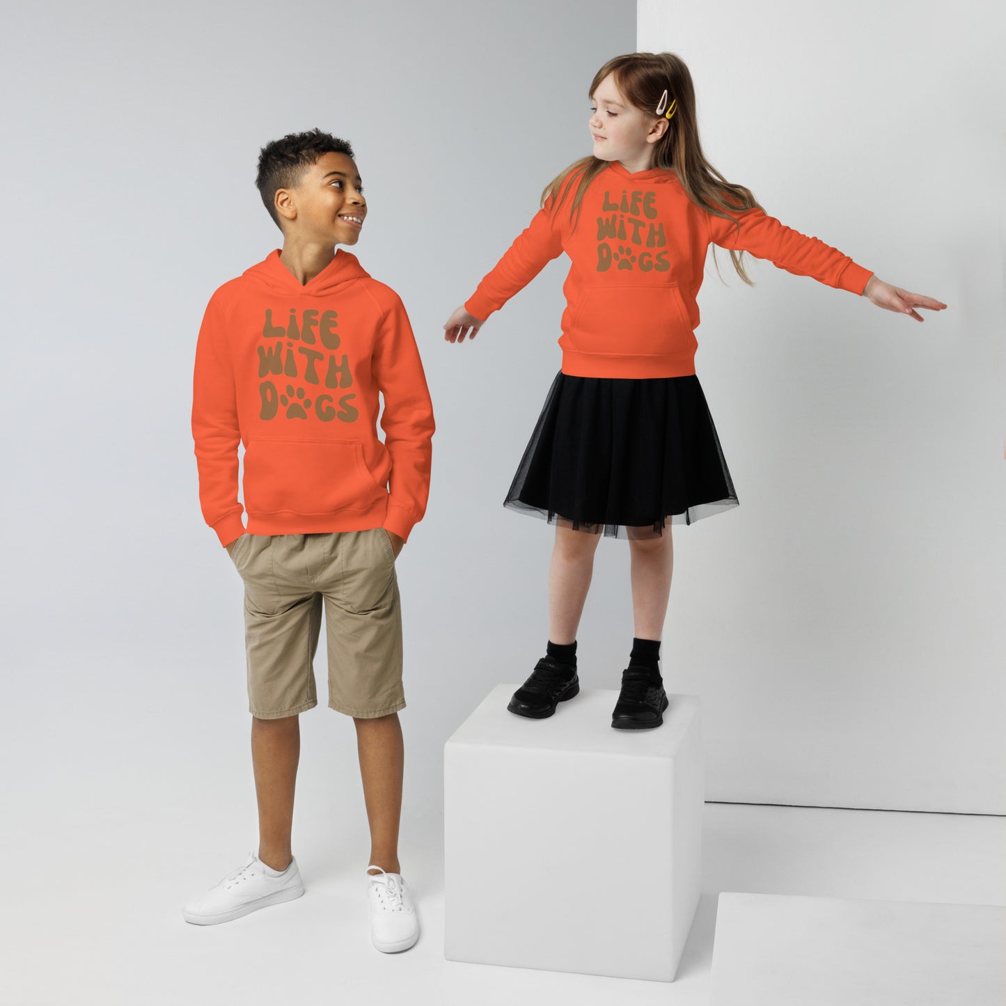 kids-eco-hoodie-burnt-orange-with-puff-print