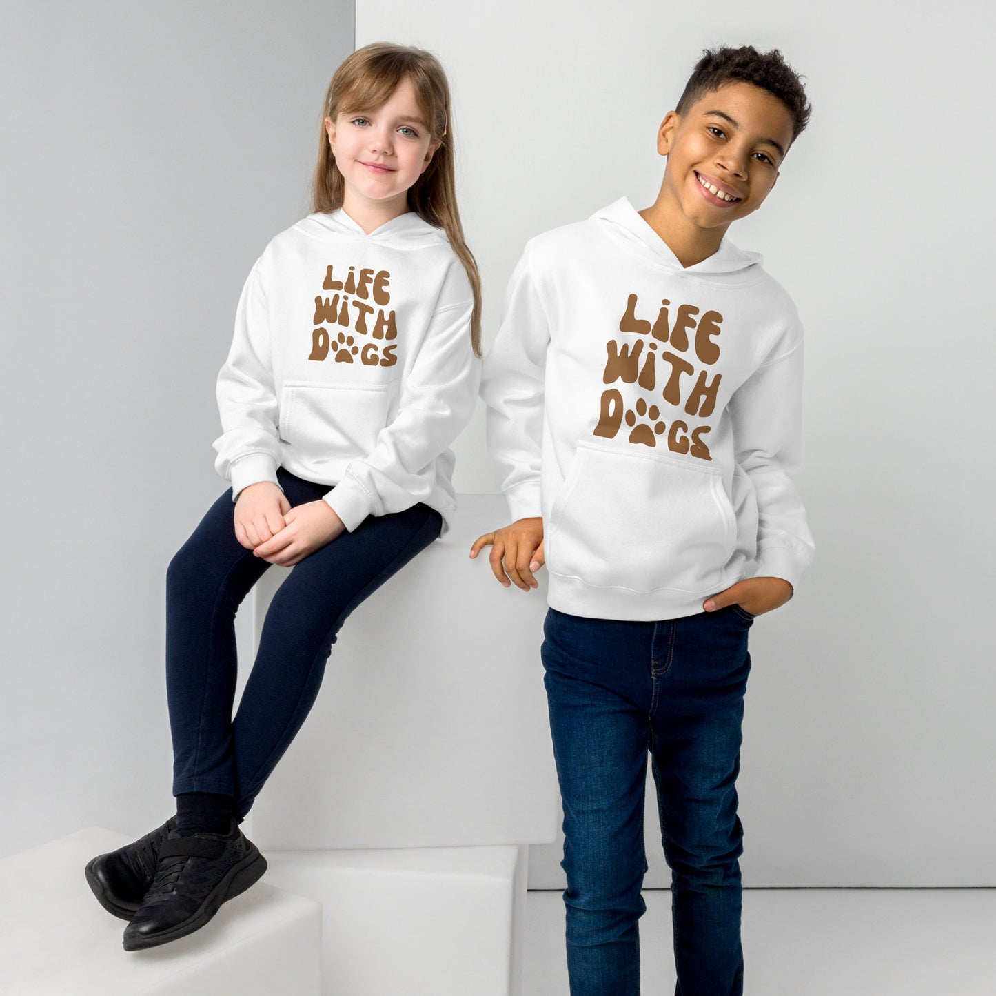 kids-fleece-hoodie-white-with-paw-print