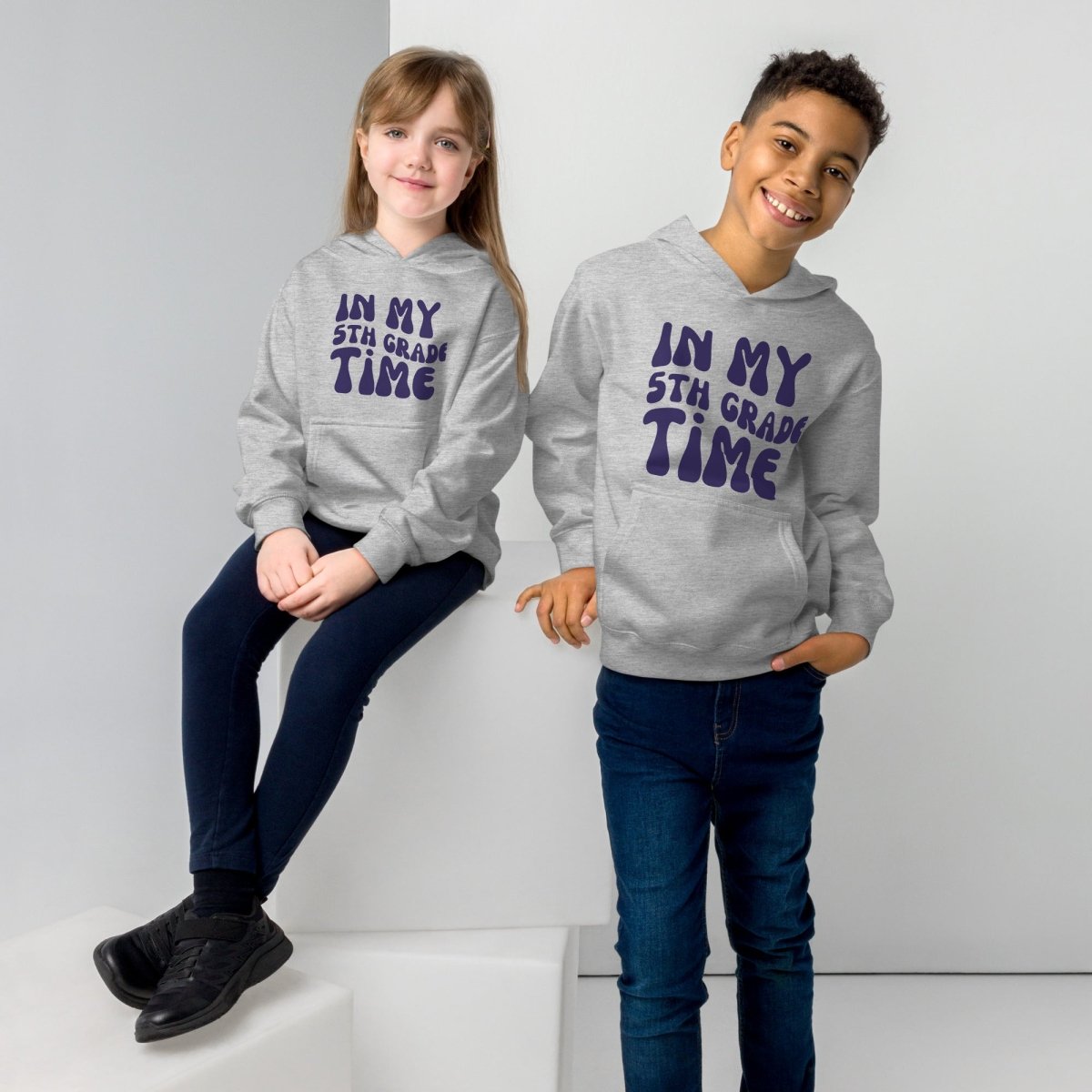 Kids Hoodies - Customize for 4th, 5th, or 6th Grade - neleti