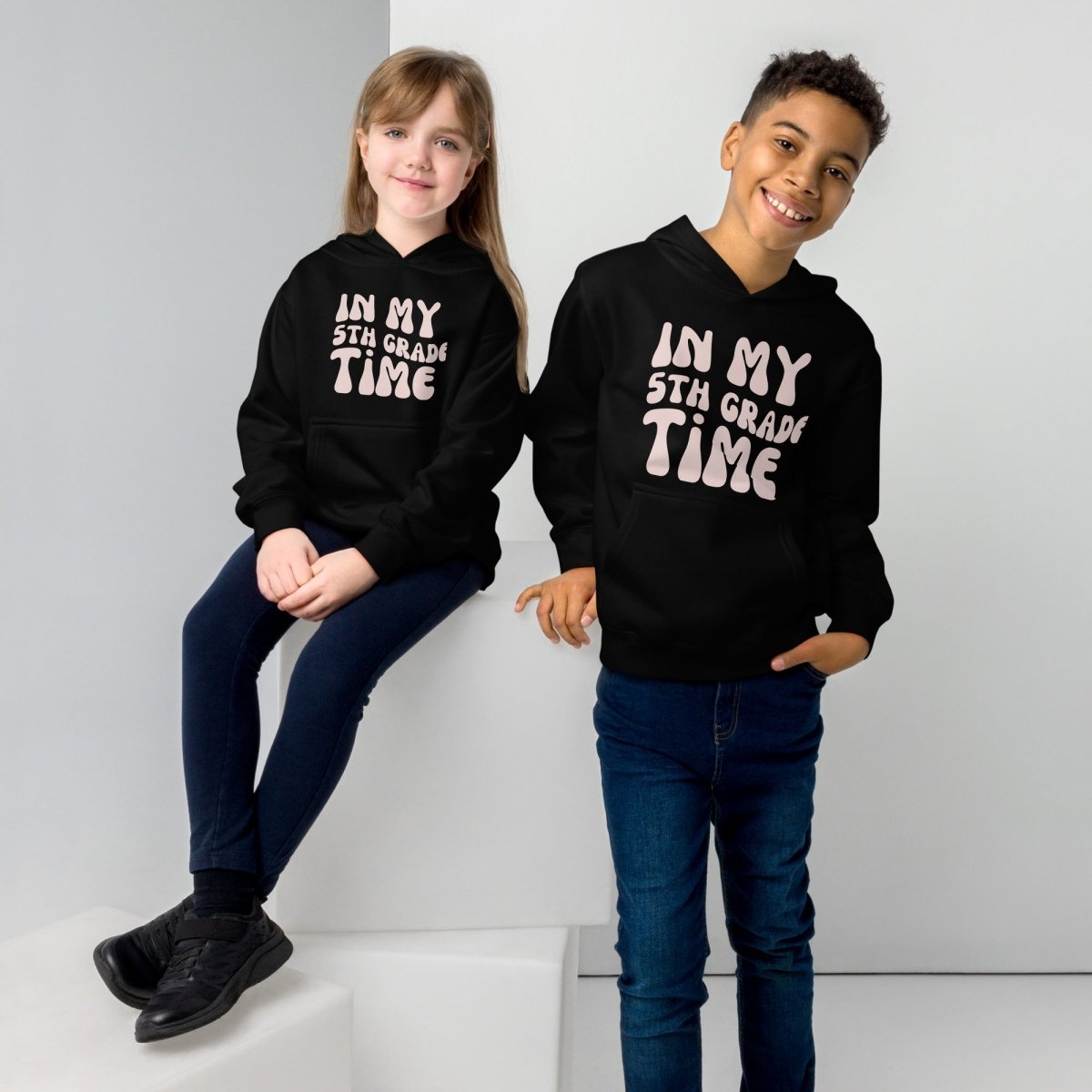 Kids Hoodies - Customize for 4th, 5th, or 6th Grade - neleti