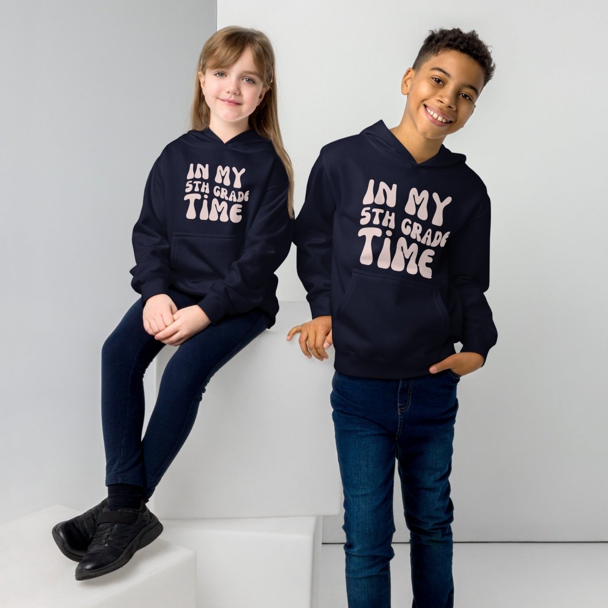 Kids Hoodies - Customize for 4th, 5th, or 6th Grade - neleti
