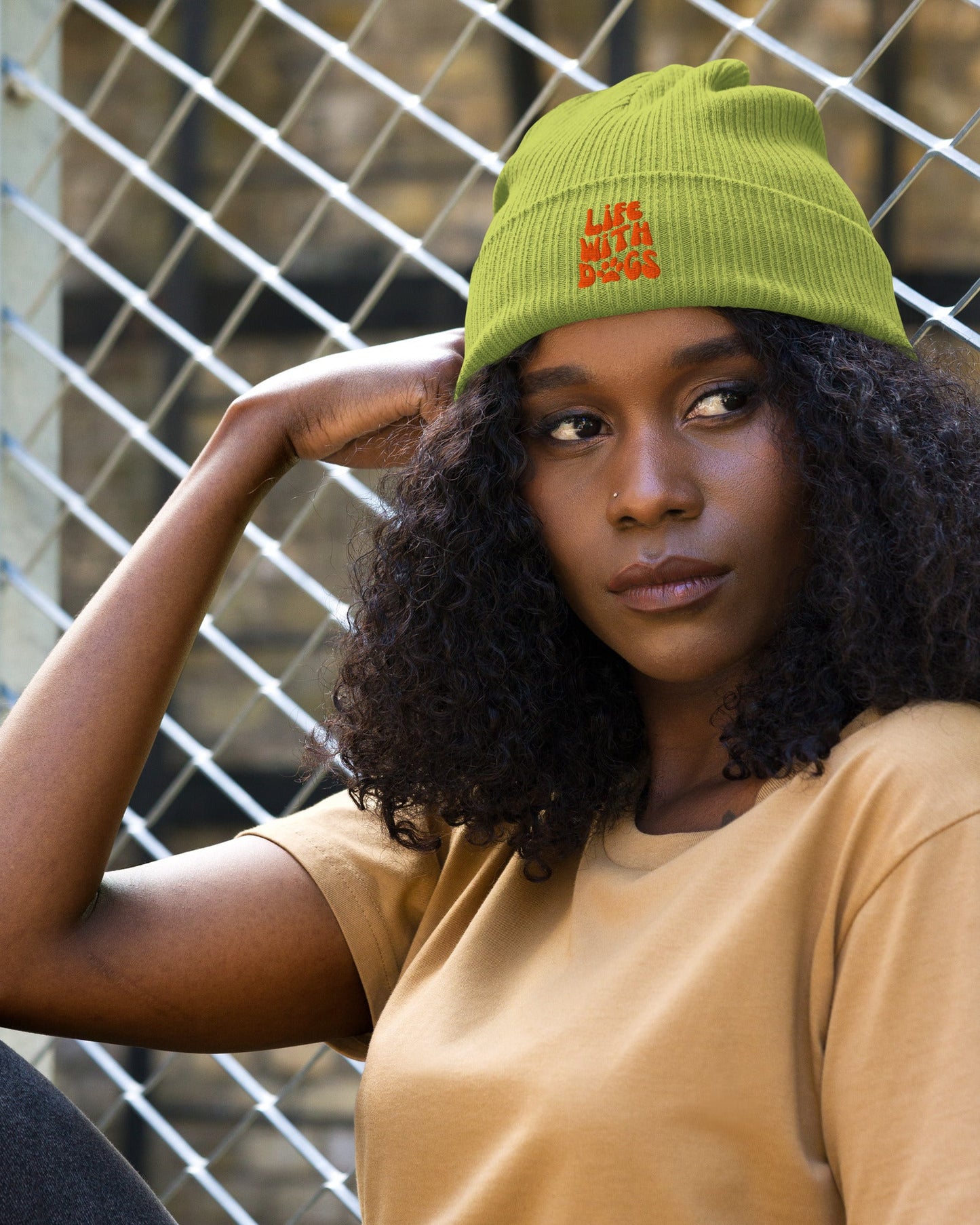 leaf-green-beanie-for-dog-lovers