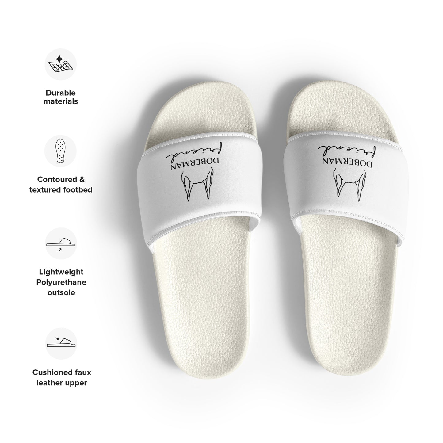 mens-slides-white-for-dog-lovers