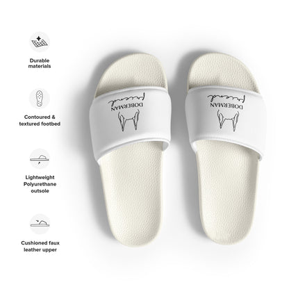 mens-slides-white-for-dog-lovers