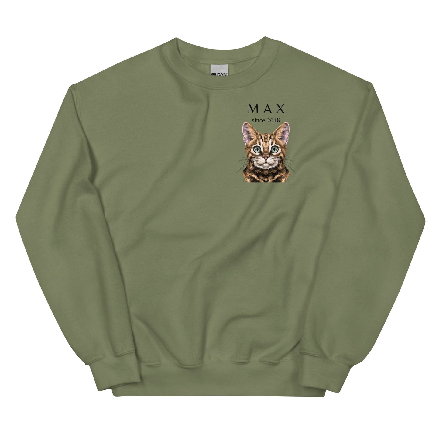 military-green-sweatshirt-for-cat-moms