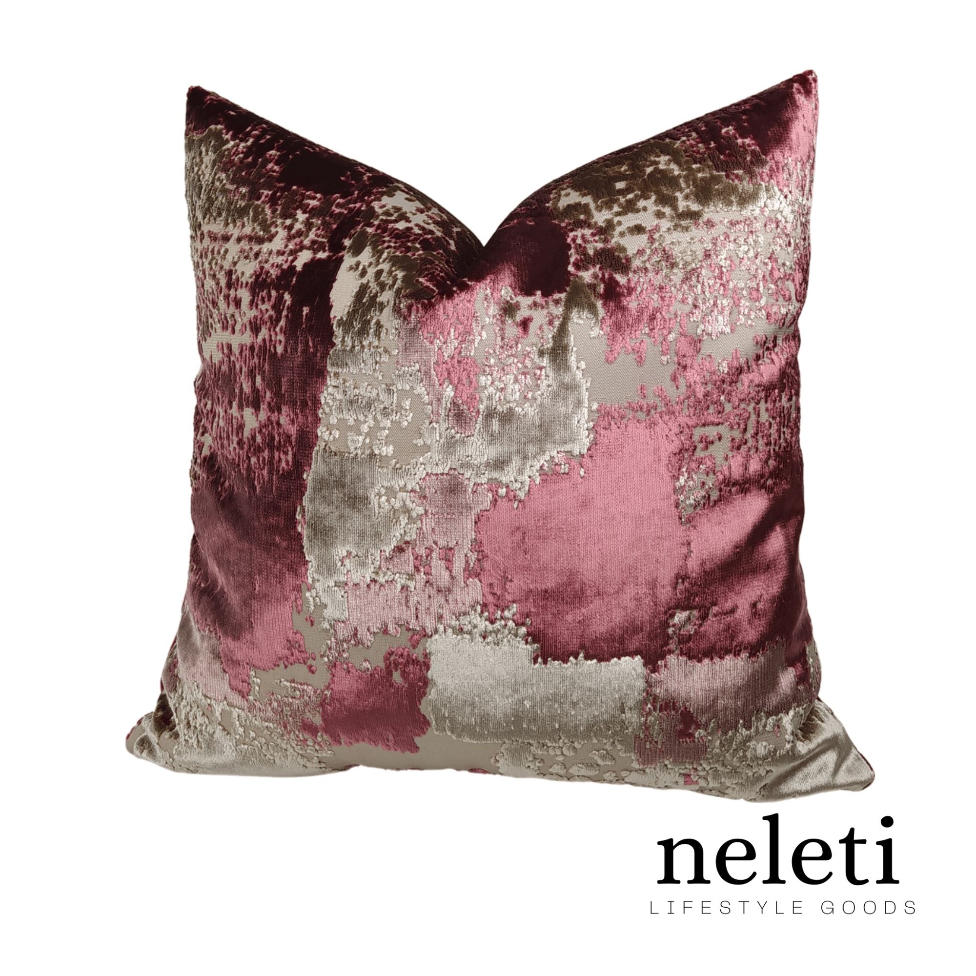 Pink and gold online pillows