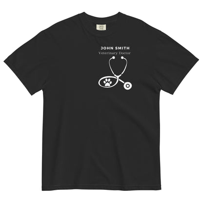 personalized-black-shirt-for-veterinarians