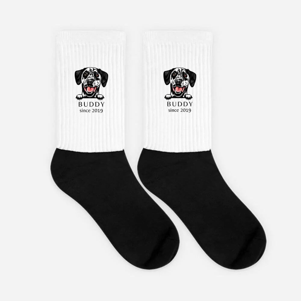 Personalized Dog Breed Socks - Labrador, Golden Retriever, French Bulldog, German Shepherd, Corgi - 100+ Breeds - neleti