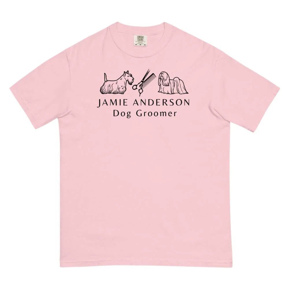 Personalized Dog Groomer Shirt - Custom Name & Professional Title - Gift for Dog Groomers - neleti