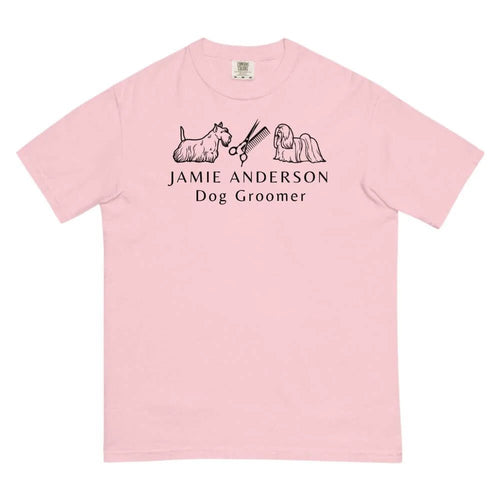 Personalized Dog Groomer Shirt - Custom Name & Professional Title - Gift for Dog Groomers - neleti