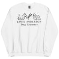 Personalized Dog Groomer Sweatshirt - Custom Name & Professional Title - Gift for Dog Groomers - neleti