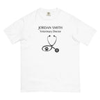 Personalized Veterinarian Shirt - Custom Name & Profession - Gift for Vets & Vet Students - neleti