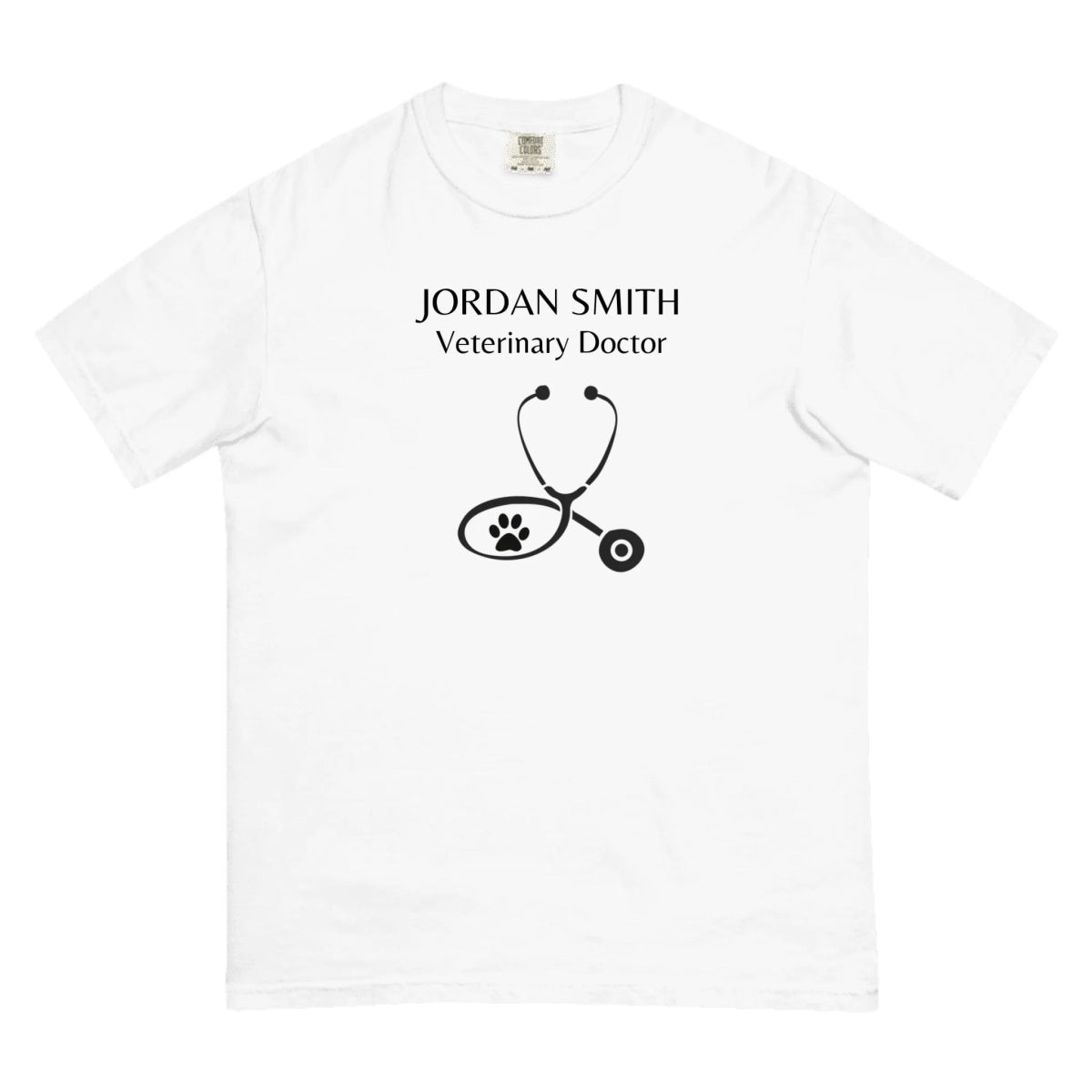 Personalized Veterinarian Shirt - Custom Name & Profession - Gift for Vets & Vet Students - neleti