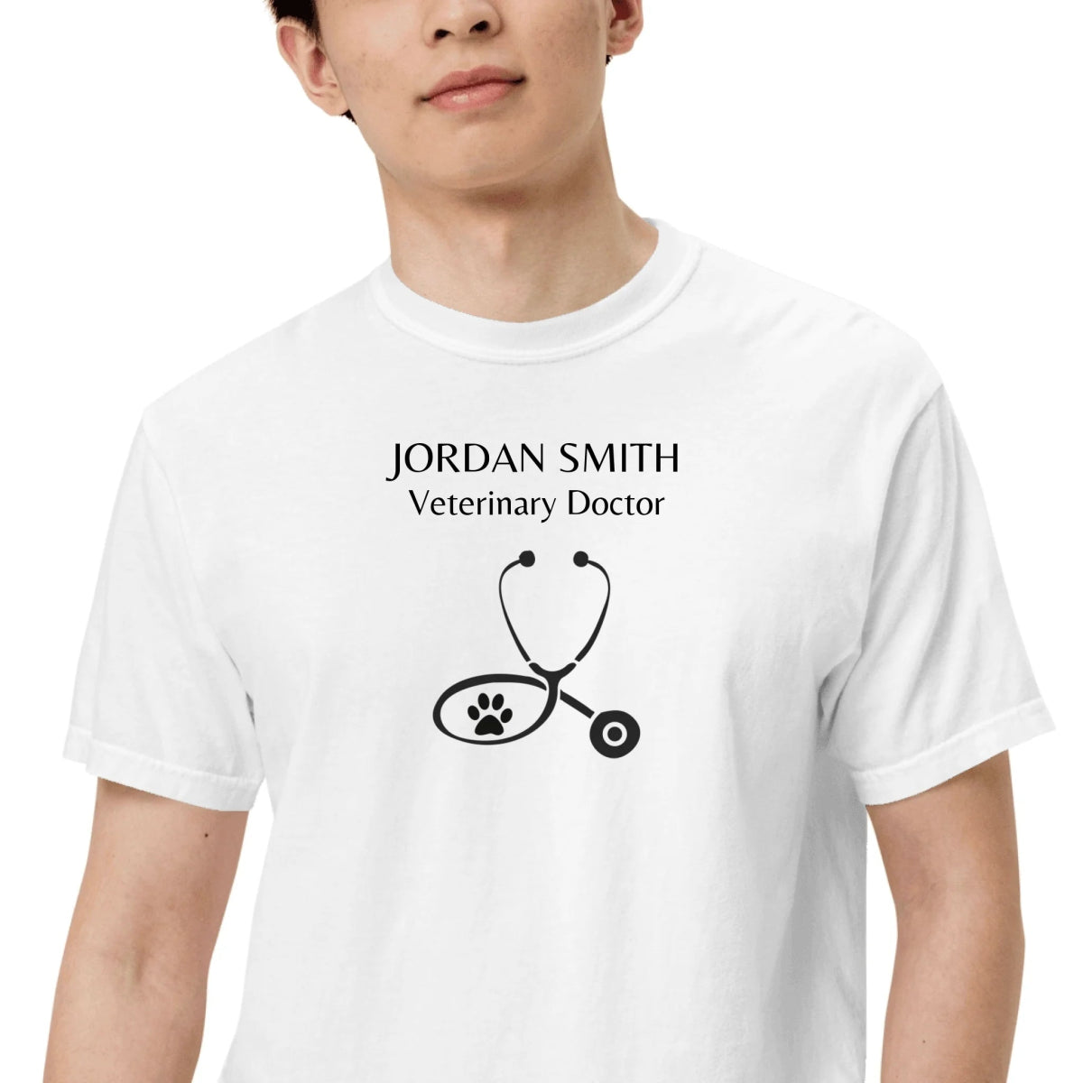 Personalized Veterinarian Shirt - Custom Name & Profession - Gift for Vets & Vet Students - neleti