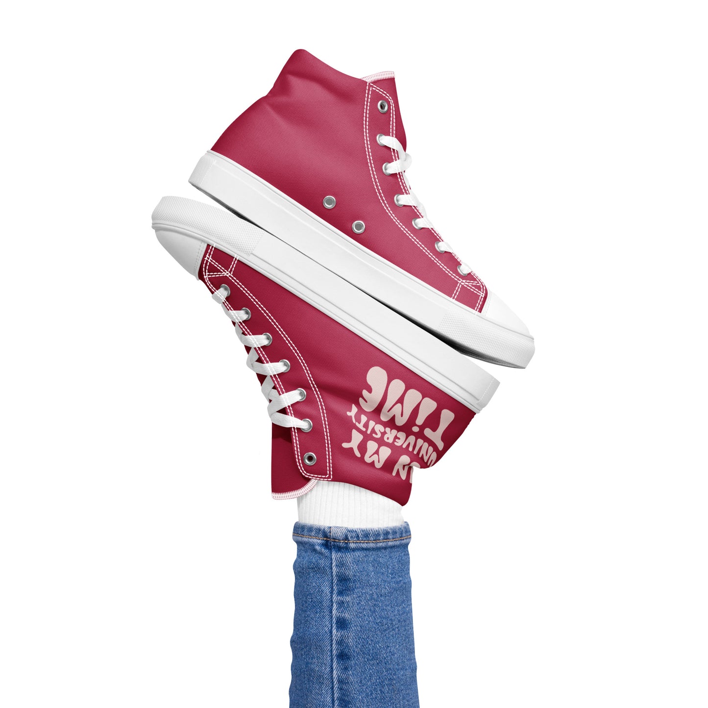 red-high-top-canvas-shoes-for-women