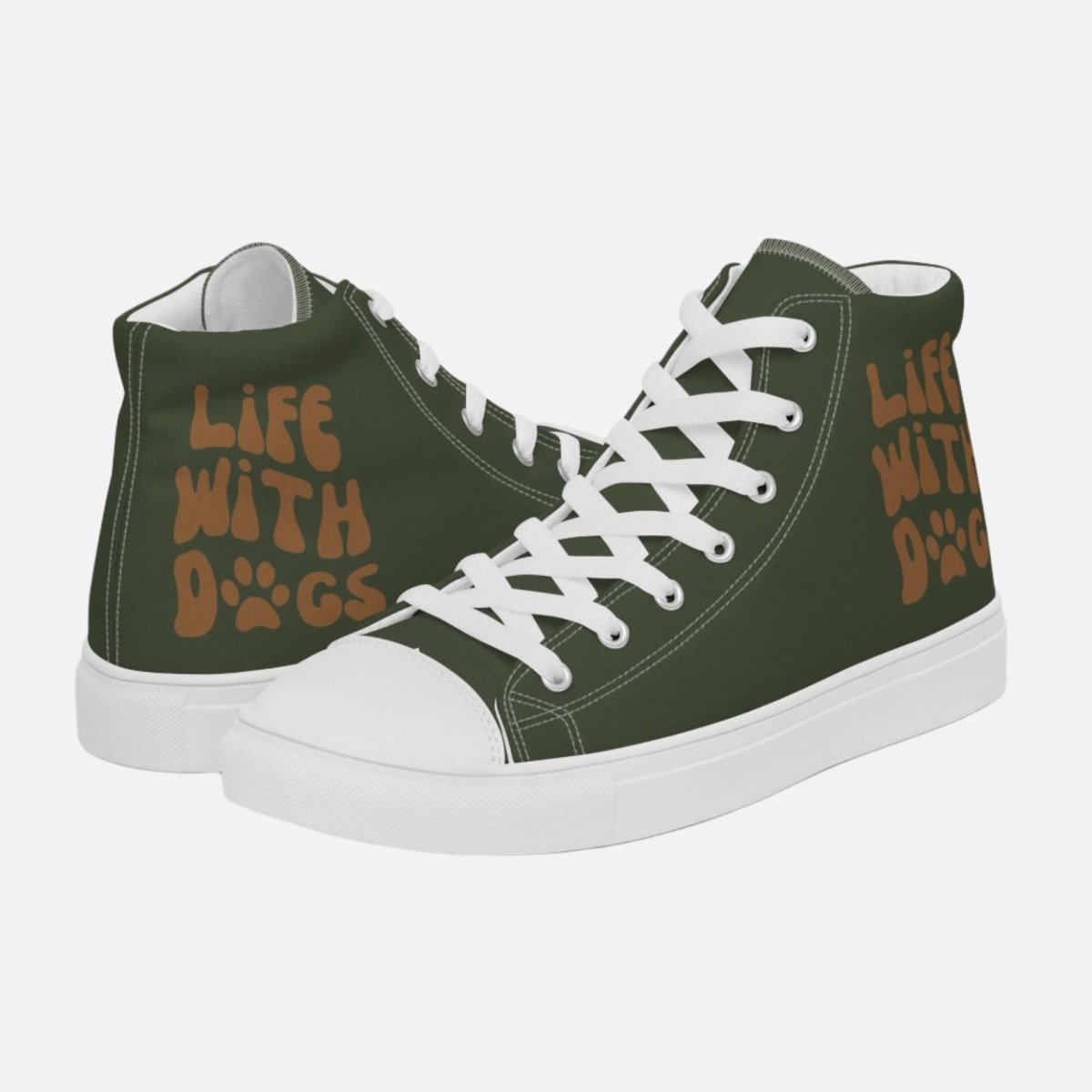 Women's Dog Lover Canvas Shoes - neleti