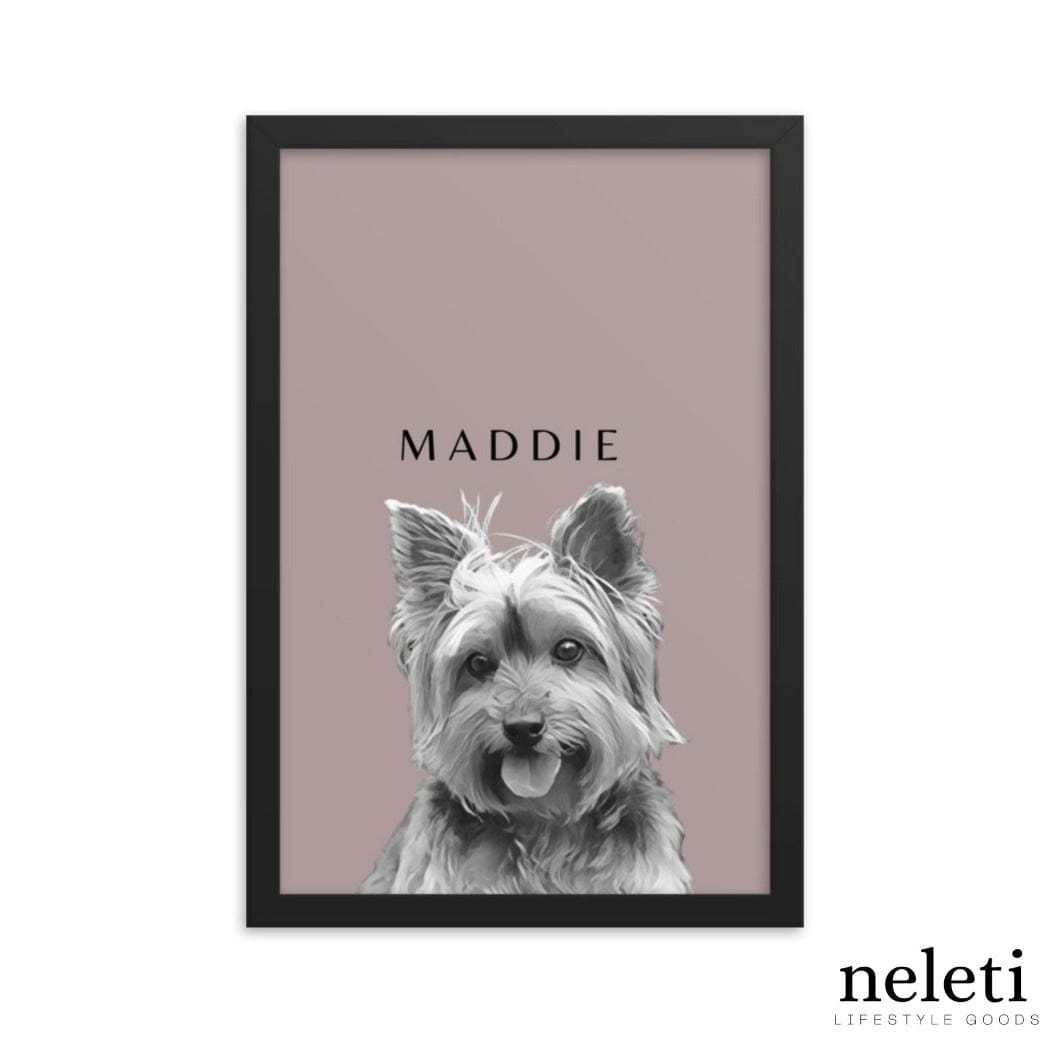 neleti pet portrait Personalized Pet Portrait