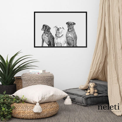 neleti pet portrait Personalized Pet Portrait